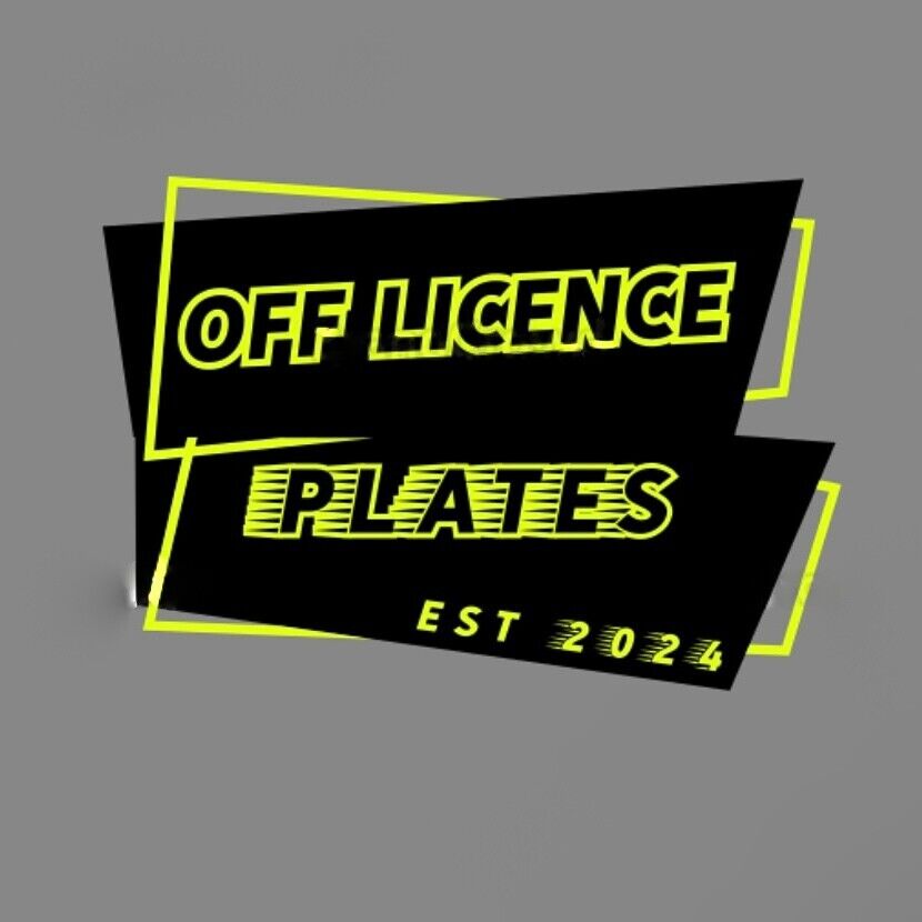 9x7 motorcycle 3D GEL road legal Number Plate