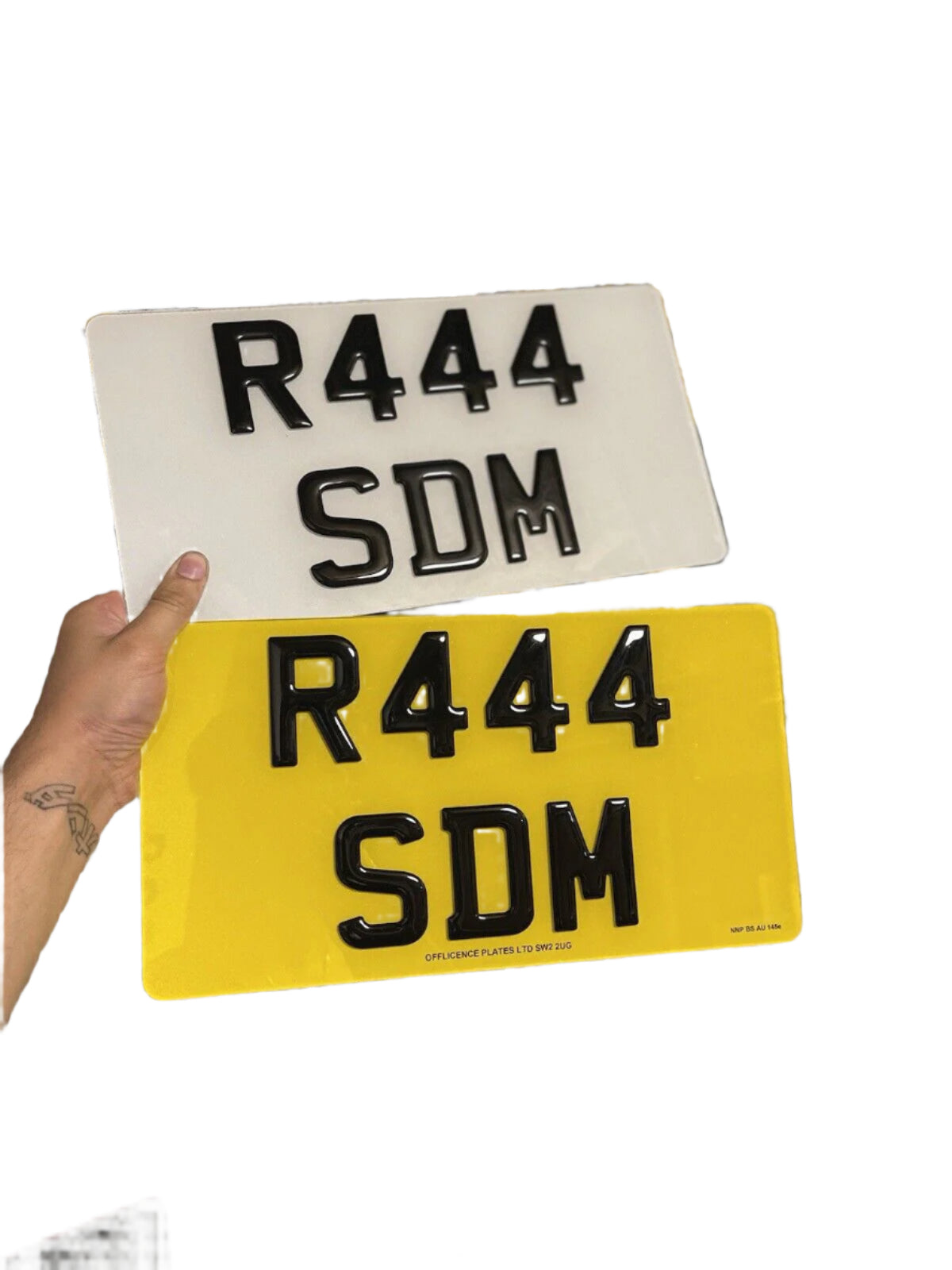 13x7 Japanese JDM Import Number Plates 2D/ 3D Gel / 4D Road Legal Registration