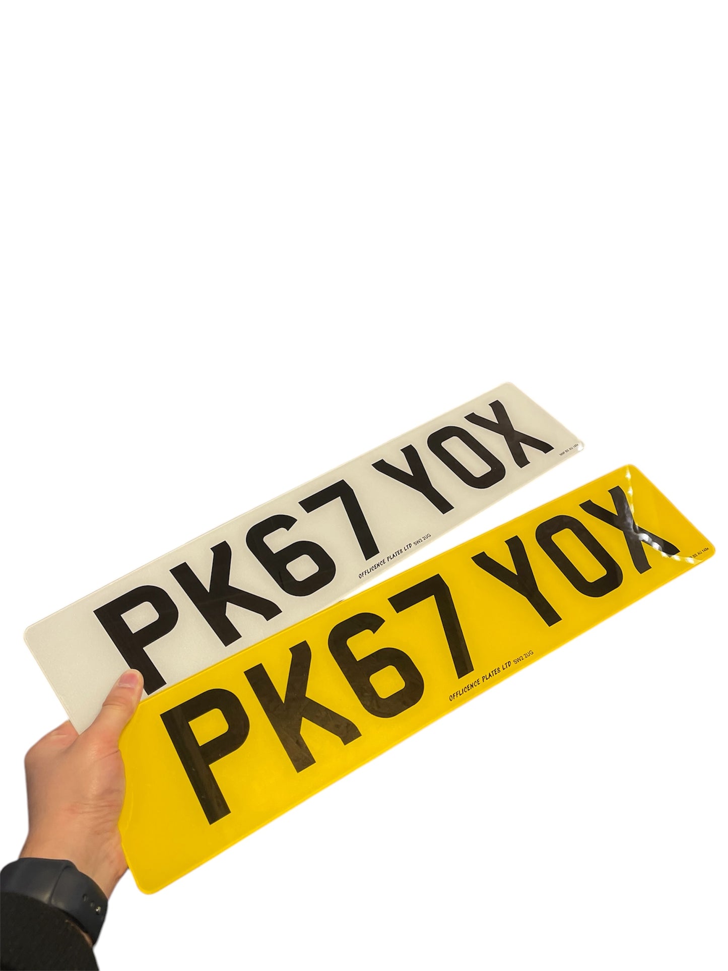 Number Plates - 100% PREMIUM ROAD/MOT Legal 2D/UK/GB/EV